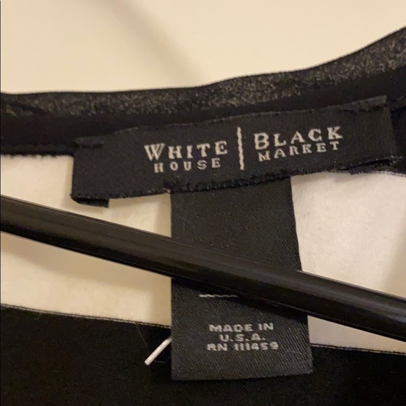 SOLD NWOT White/black house market - Picture 3 of 5